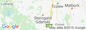 Starogard Gdanski map